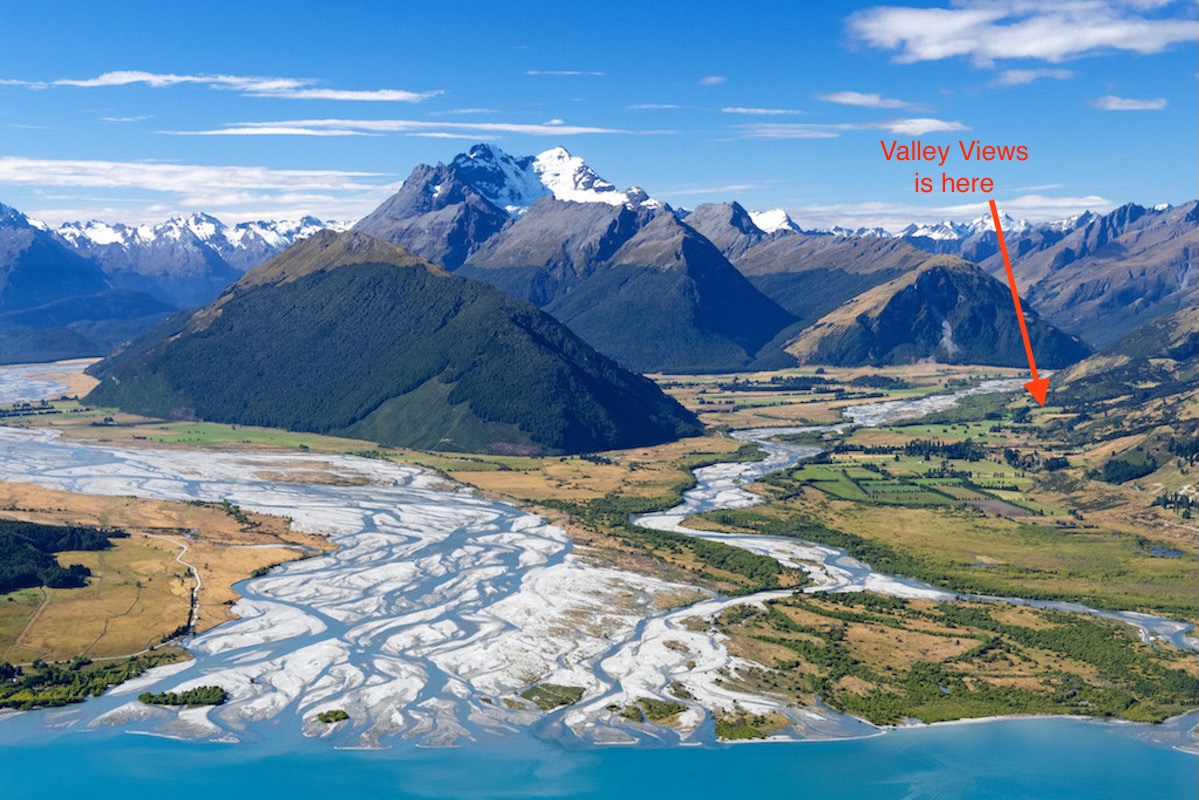 Glenorchy mountain range overview